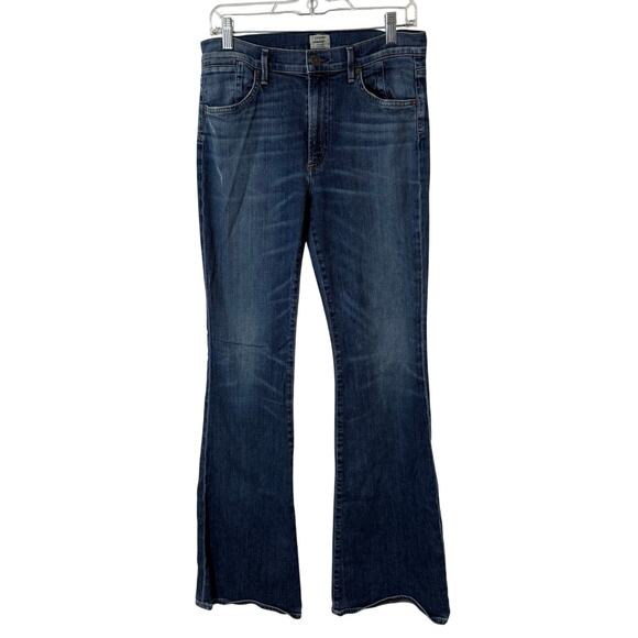 Citizens of Humanity Women's Fleetwood Flare Jeans High Rise Blue Denim 30 - Picture 1 of 11